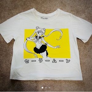 Cropped Sailor Moon Graphic Tee 🌙
